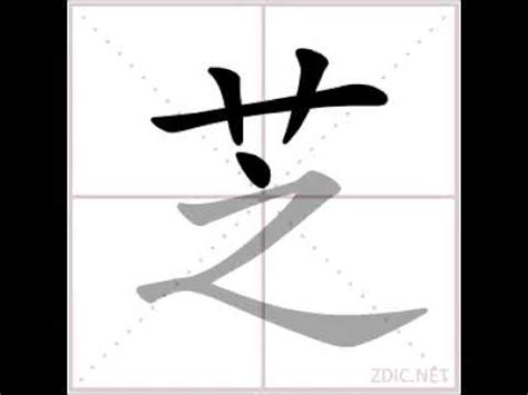 芝 筆劃|芝的筆順 國字「芝」筆畫